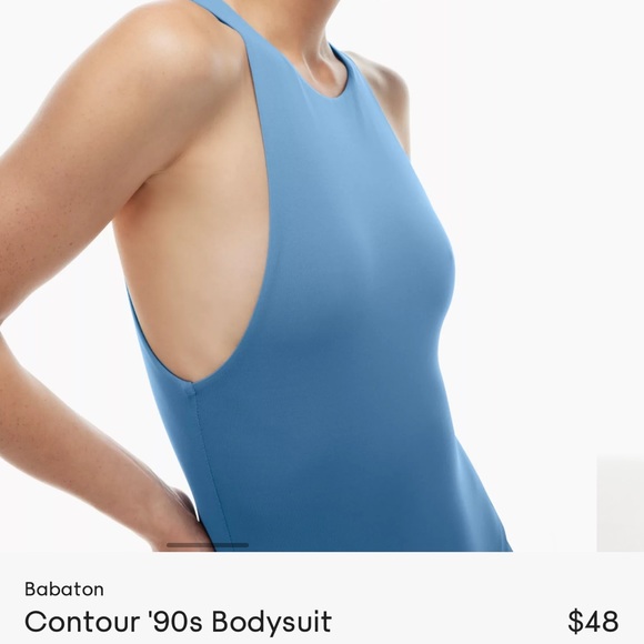 Aritzia Babaton 90’s Contour Bodysuit size L - Picture 3 of 3